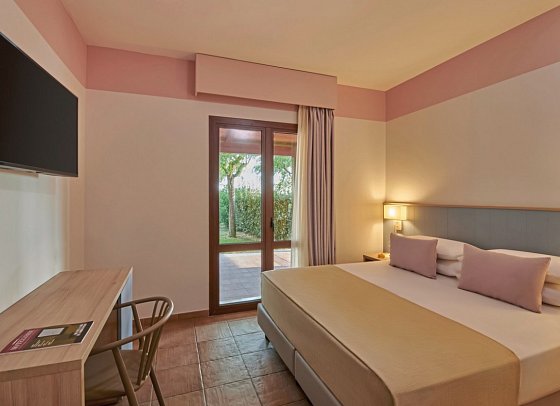 Serenusa Resort - Wohnbeispiel Doppelzimmer (Zimmercodierungen DB1 & DB2)
