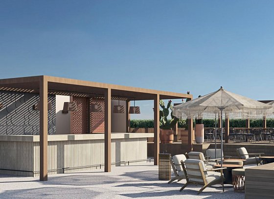 Mangia's Costa Ragusa Borgo - Modellzeichnung