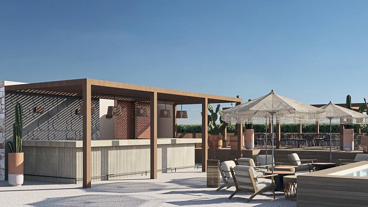 Mangia's Costa Ragusa Borgo - Modellzeichnung