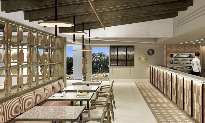 Mangia's Costa Ragusa Borgo - Modellzeichnung