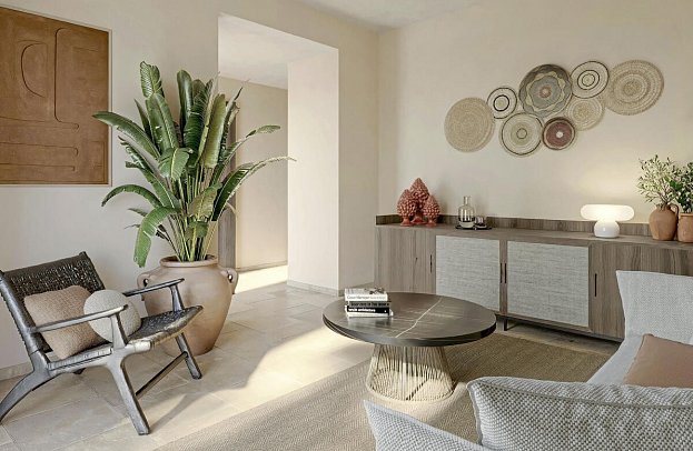 Mangia's Costa Ragusa Borgo - Modellzeichnung Suite Terrace (Zimmercodierung WB2)