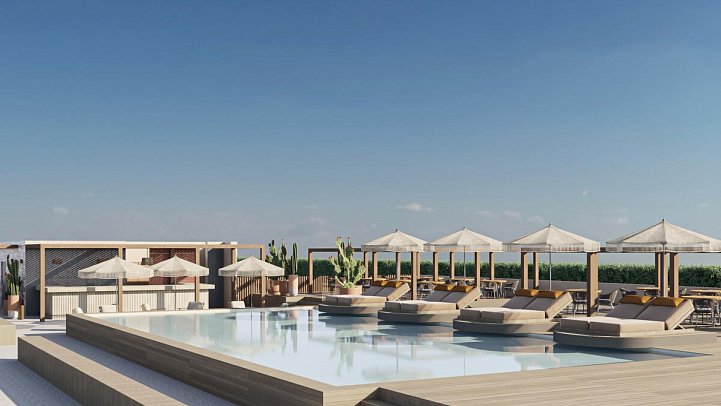 Mangia's Costa Ragusa Borgo - Modellzeichnung