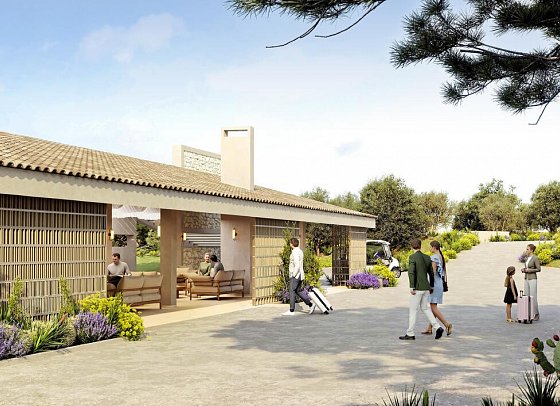 Mangia's Costa Ragusa Borgo - Modellzeichnung