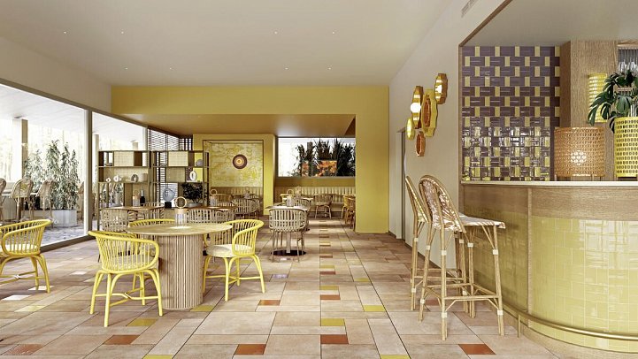 Mangia's Costa Ragusa Borgo - Modellzeichnung