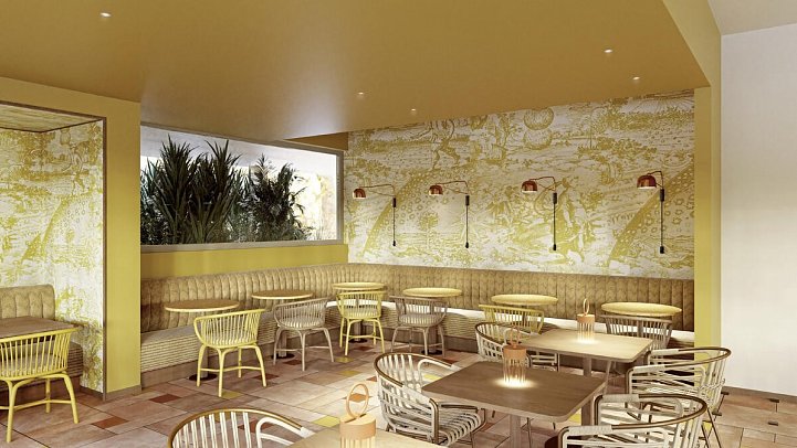 Mangia's Costa Ragusa Borgo - Modellzeichnung