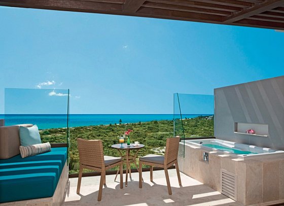 Dreams Playa Mujeres Golf & Spa Resort - Wohnbeispiel Juniorsuite Oceanview (Zimmercodierung J1M)