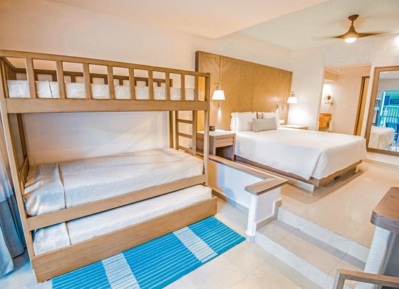 Sunscape Cancun - Wohnbeispiel Family Juniorsuite (Zimmercodierung JL1)
