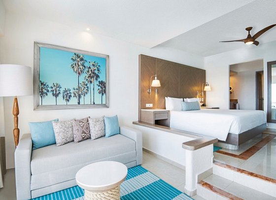 Sunscape Cancun - Wohnbeispiel Juniorsuite Oceanview Double Beds (Zimmercodierung J9M)
