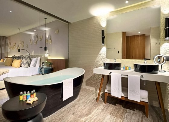 Grand Palladium Select Costa Mujeres - Wohnbeispiel Juniorsuite Poolside (Zimmercodierung J1P)
