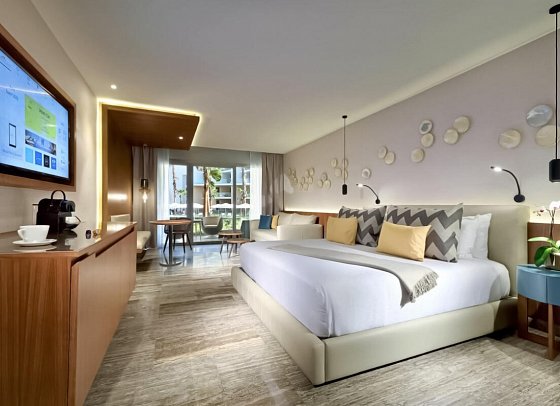 Grand Palladium Select Costa Mujeres - Wohnbeispiel Juniorsuite Poolside (Zimmercodierung J1P)