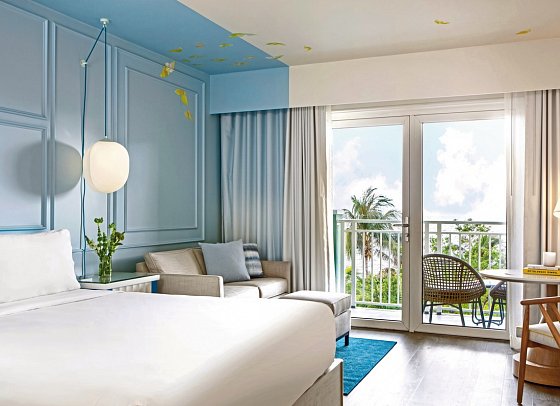 Renaissance Wind Creek Curacao Resort - Wohnbeispiel Ocean King (Zimmercodierung UB4)