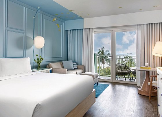 Renaissance Wind Creek Curacao Resort - Wohnbeispiel Ocean King (Zimmercodierung UB4)