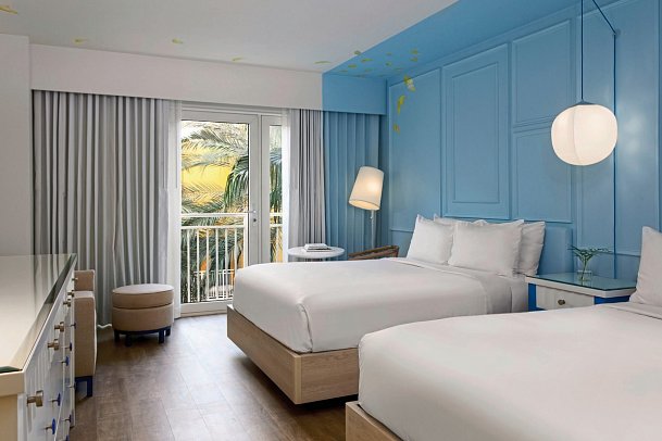 Renaissance Wind Creek Curacao Resort - Wohnbeispiel Resort Queen (Zimmercodierung UB2)