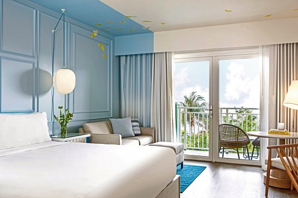 Renaissance Wind Creek Curacao Resort - Wohnbeispiel Ocean King (Zimmercodierung UB4)