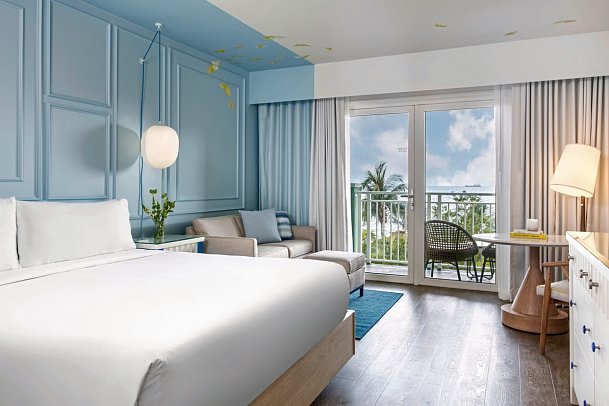 Renaissance Wind Creek Curacao Resort - Wohnbeispiel Ocean King (Zimmercodierung UB4)