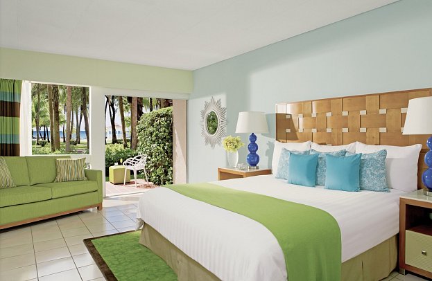 Sunscape Curaçao Resort, Spa & Casino - Wohnbeispiel Deluxe Gardenview King (Zimmercodierung UDG)