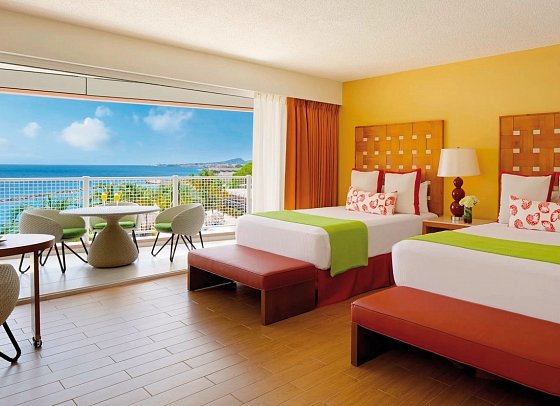 Sunscape Curaçao Resort, Spa & Casino - Wohnbeispiel Deluxe Ocean View (Zimmercodierung DDM)