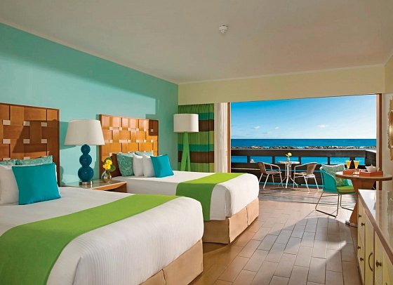 Sunscape Curaçao Resort, Spa & Casino - Wohnbeispiel Sun Club Premium Deluxe Ocean Front (Zimmercodierung DMO)
