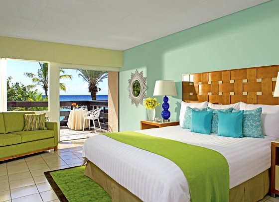 Sunscape Curaçao Resort, Spa & Casino - Wohnbeispiel Sun Club Premium Deluxe Oceanfront King (Zimmercodierung UMO)