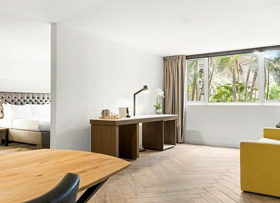 Parasasa Hotel Curaçao - Wohnbeispiel King Bed Suite Room (Zimmercodierung WB1)
