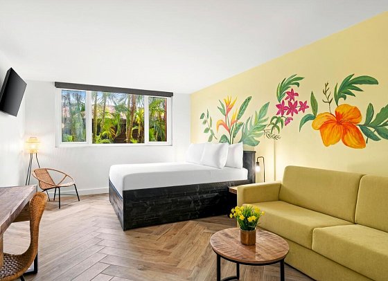 Parasasa Hotel Curaçao - Wohnbeispiel King Bed Deluxe (Zimmercodierung UB8)