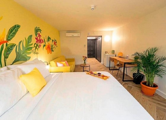 Parasasa Hotel Curaçao - Wohnbeispiel King Bed Deluxe (Zimmercodierung UB8)