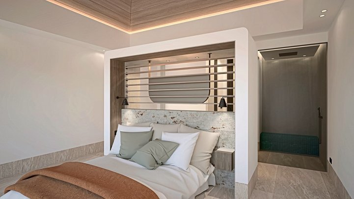 Blue Bay Curaçao Golf & Beach Resort - Wohnbeispiel Two Bedroom The Ridge Oceanfront Luxury Apartment (Zimmercodierung OB3)