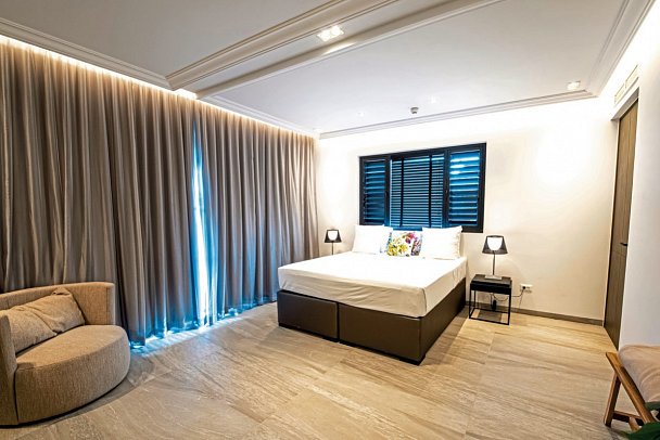 Blue Bay Curaçao Golf & Beach Resort - Wohnbeispiel Two Bedroom The Shore Beachfront Luxury Apartment (Zimmercodierung OB2)