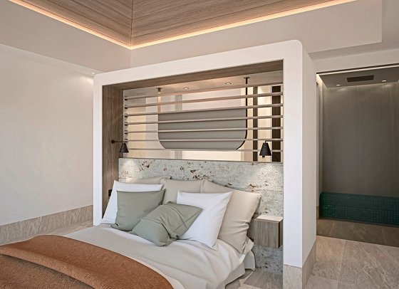Blue Bay Curaçao Golf & Beach Resort - Wohnbeispiel Two Bedroom The Ridge Oceanfront Luxury Apartment (Zimmercodierung OB3)