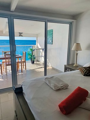 Rancho el Sobrino Resort - Wohnbeispiel Blue View Studio Deluxe (Zimmercodierung SD1)