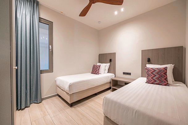 Dolphin Suites - Wohnbeispiel Deluxe Apartment/Deluxe Suite (Zimmercodierungen PD3, WD1 & WD2)