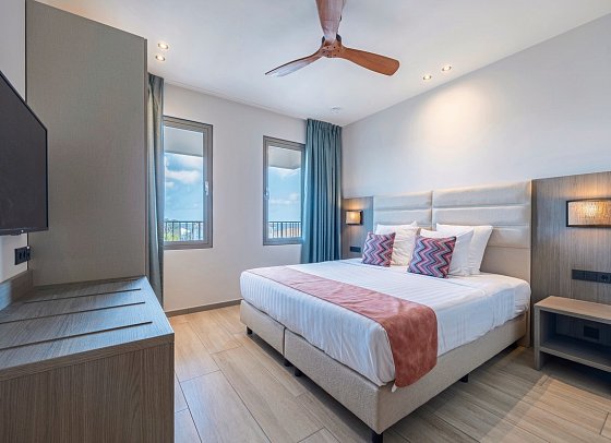 Dolphin Suites - Wohnbeispiel Deluxe Apartment/Deluxe Suite (Zimmercodierungen PD3, WD1 & WD2)