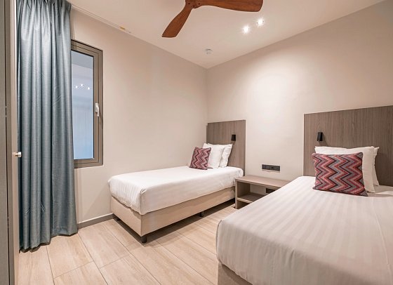 Dolphin Suites - Wohnbeispiel Deluxe Apartment/Deluxe Suite (Zimmercodierungen PD3, WD1 & WD2)