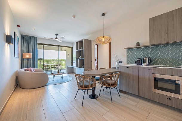 Dolphin Suites - Wohnbeispiel Deluxe Apartment/Deluxe Suite (Zimmercodierungen PD3, WD1 & WD2)