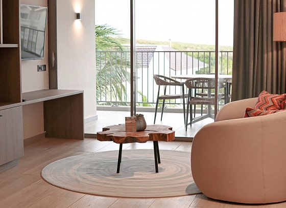 Dolphin Suites - Wohnbeispiel Deluxe Suite Preferred View (Zimmercodierung WD2)