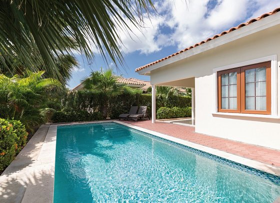 ACOYA Curaçao Resort, Villas & Spa - Wohnbeispiel Two/Three Bedroom Villa with Pool (Zimmercodierungen VB4 & VB6)