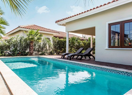 ACOYA Curaçao Resort, Villas & Spa - Wohnbeispiel Three Bedroom Villa with Pool (Zimmercodierung VB6)