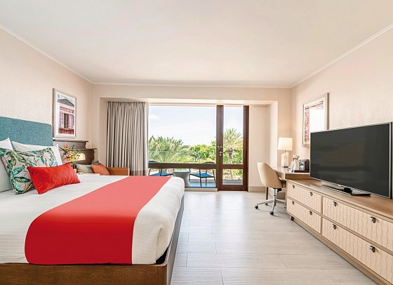 Dreams Curaçao Resort, Spa & Casino - Wohnbeispiel Deluxe Island View (Zimmercodierung UD1)