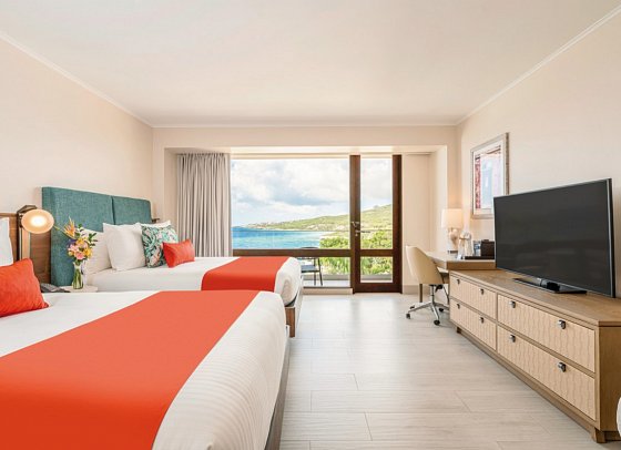 Dreams Curaçao Resort, Spa & Casino - Wohnbeispiel Deluxe Pool View (Zimmercodierung UDP)