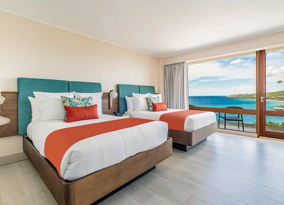 Dreams Curaçao Resort, Spa & Casino - Wohnbeispiel Preferred Club Deluxe Ocean View (Zimmercodierung UMM)