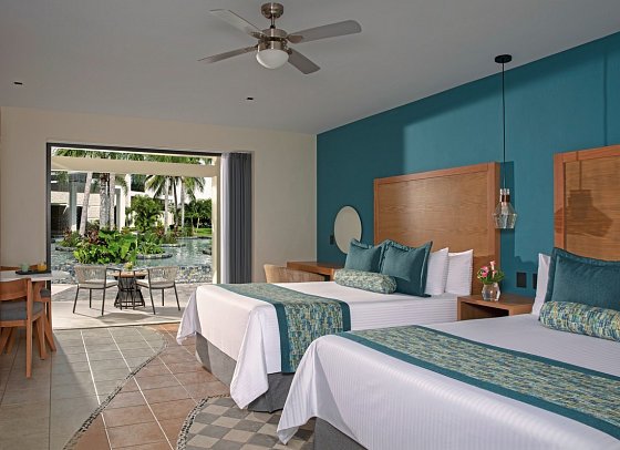 Dreams Cozumel Cape Resort & Spa - Wohnbeispiel Preferred Club Juniorsuite Tropicalview (Zimmercodierung JLG)