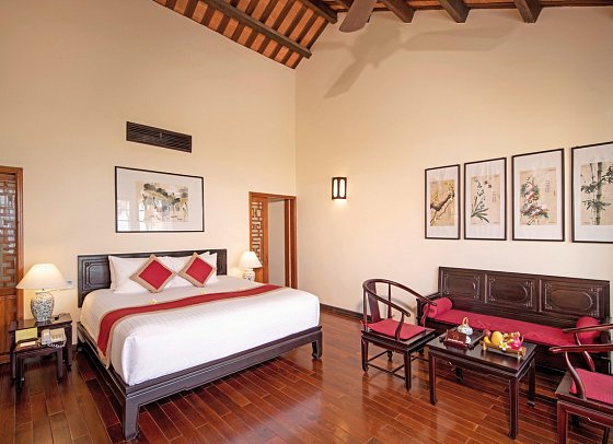 Victoria Hoi An Beach Resort & Spa - Wohnbeispiel Deluxe Partial Sea View (Zimmercodierung UD2)