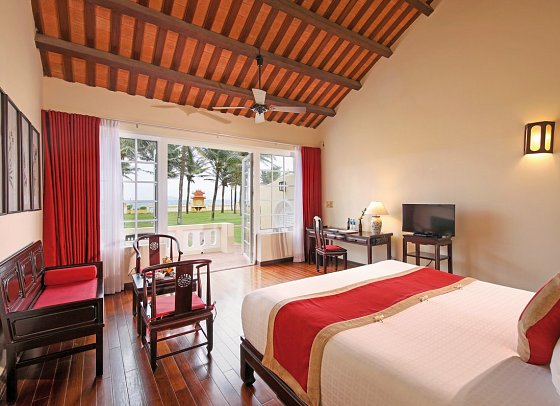 Victoria Hoi An Beach Resort & Spa - Wohnbeispiel Deluxe Partial Sea View (Zimmercodierung UD2)