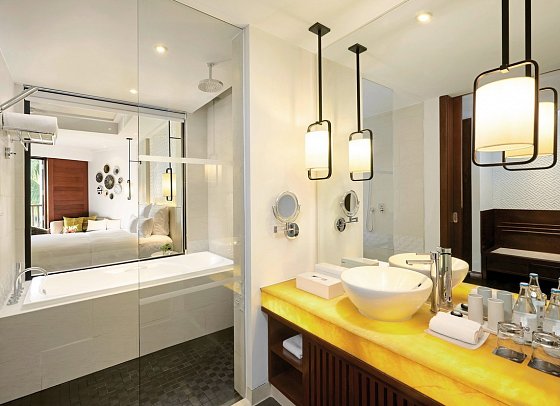 Pullman Danang Beach Resort - Wohnbeispiel Bad Deluxe (Zimmercodierungen UD1 & US1)