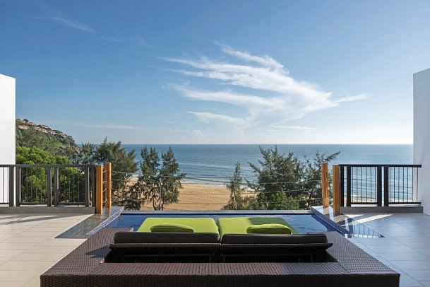 Angsana Lang Co - Wohnbeispiel Skypool Seaview 2 BR Loft (Zimmercodierung UGM)