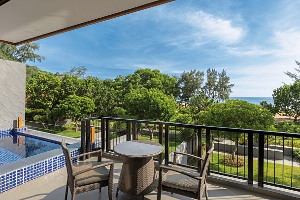 Angsana Lang Co - Wohnbeispiel Seaview Junior Pool Suite (Zimmercodierung JBC)
