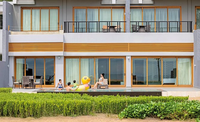 Angsana Lang Co - Wohnbeispiel Beachfront Pool Suite 2 BR (Zimmercodierung WGR)