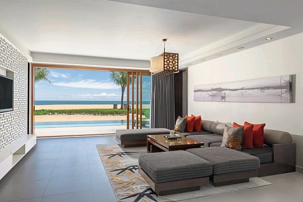 Angsana Lang Co - Wohnbeispiel Beachfront Pool Suite 2 BR (Zimmercodierung WGR)