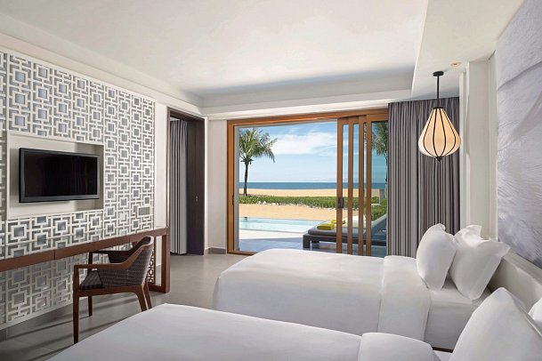 Angsana Lang Co - Wohnbeispiel Beachfront Pool Suite 2 BR (Zimmercodierung WGR)