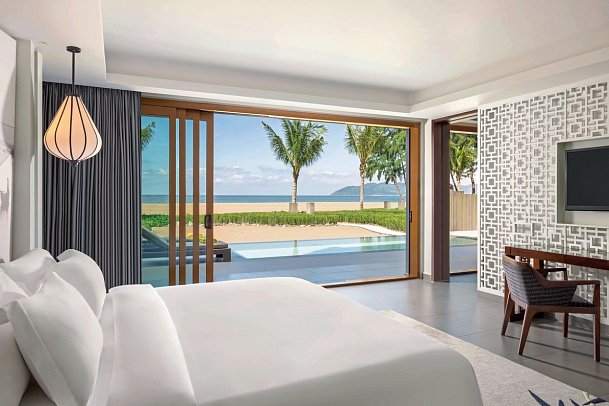 Angsana Lang Co - Wohnbeispiel Beachfront Pool Suite 2 BR (Zimmercodierung WGR)